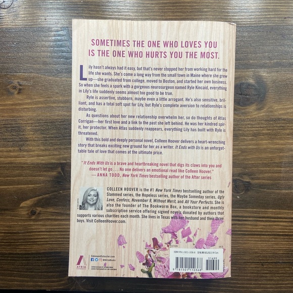 It Ends with us Book - Picture 3 of 3